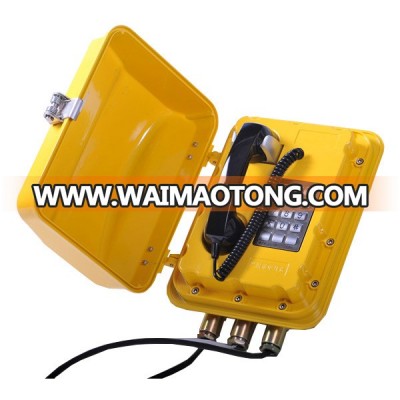 Wall Mounting SOS Basic Function Telephone Set for Oil Exploration Industrial telephone